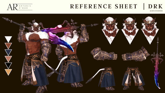 Classic Sheet | Artanis DRK